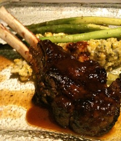 Colorado Rack of Lamb with Asparagus