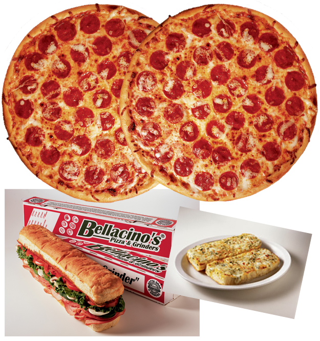 Bellacinos Super Bowl Pizza Bellacinos Super Bowl Pizza